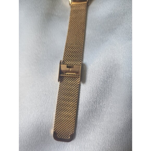 Ibso Boerni Albisino Womens Stainless Steel Gold Watch Adjustable Silver Faced - Picture 10 of 10